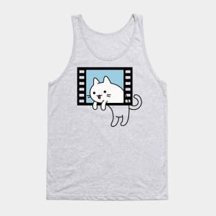 Cat Photo look outside Tank Top